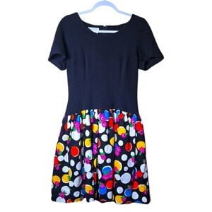 Vintage David Warren Drop Waist 80s Dress Size 6